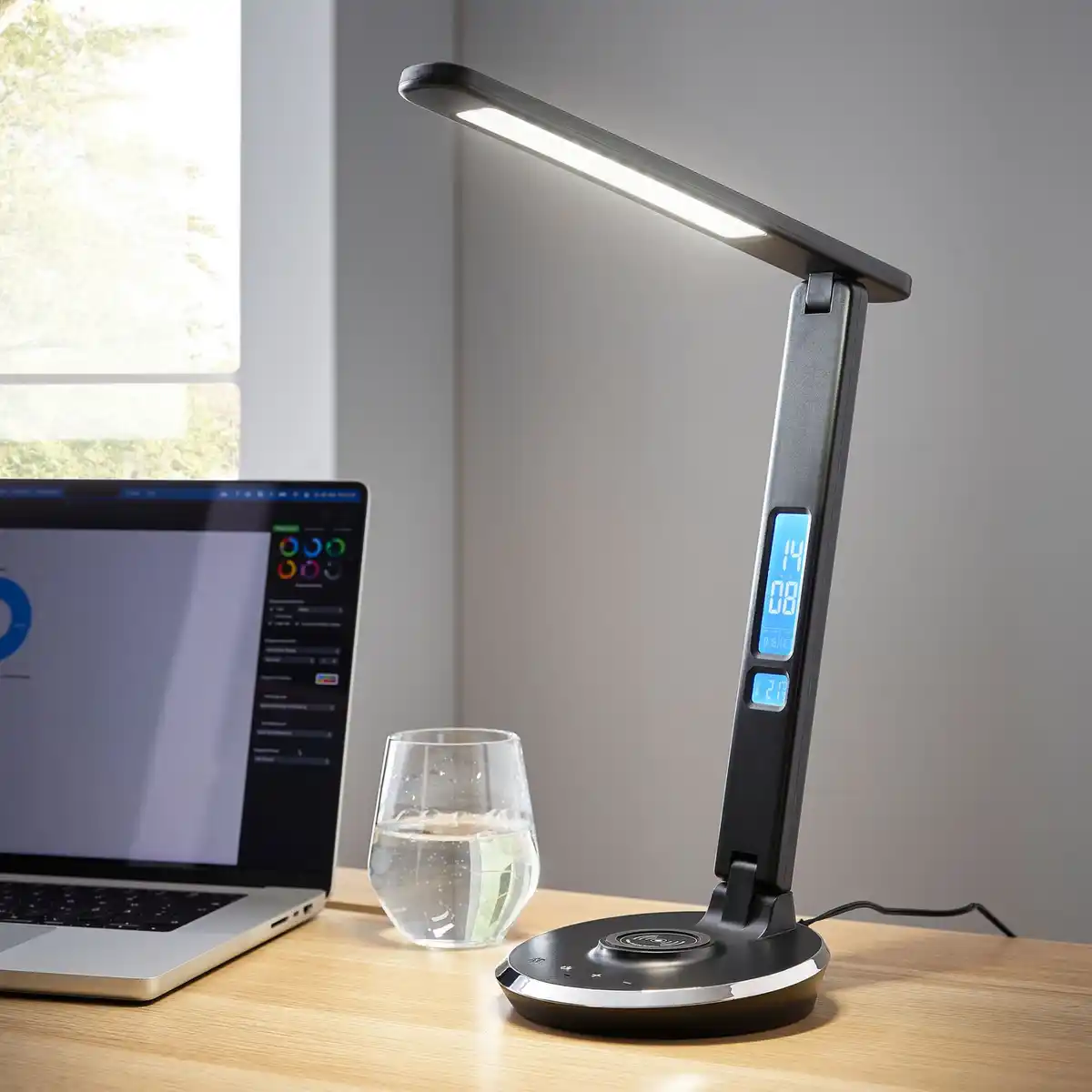 Bild 2 von CASAYA LED-Tischlampe »TORSBY«, 5,3 w, schwarz, H: 45 cm, Ladestation