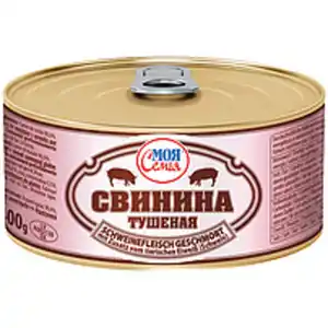 "MOJA SEMJA" Schweinefleisch geschmort, mit Zusatz vom tieri...