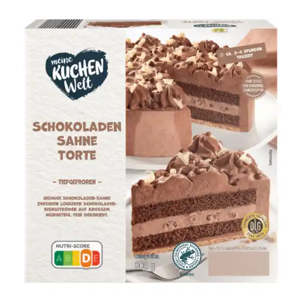 Bild 3 von MEINE KUCHENWELT Sahnetorte 800g