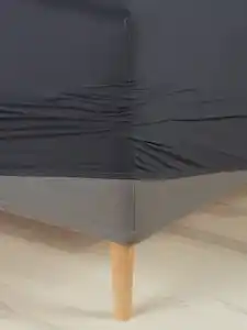 Jersey-Spannbettlaken JENNY 90x200x35cm anthrazit