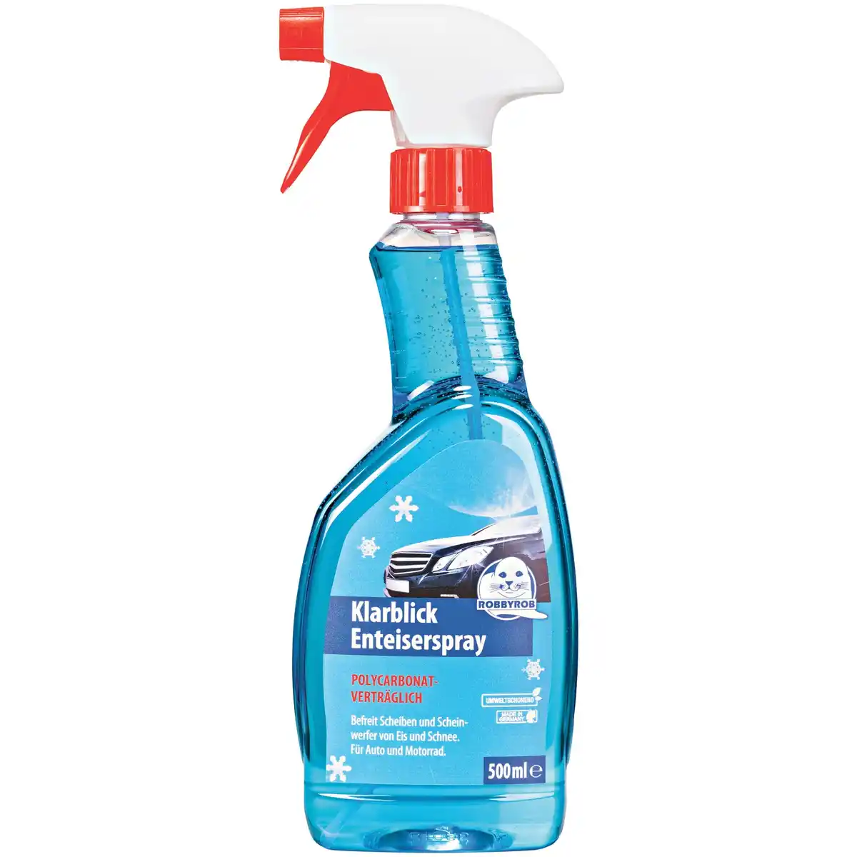 Bild 1 von ROBBYROB Enteiserspray, Sprühkopf, Blau, 500 ml