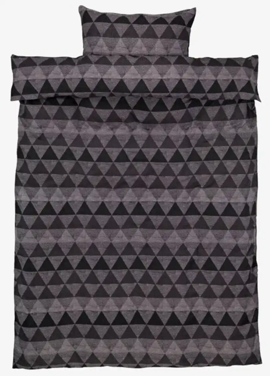 Bild 1 von Seersucker-Bettwäsche EMMY 135x200 grau