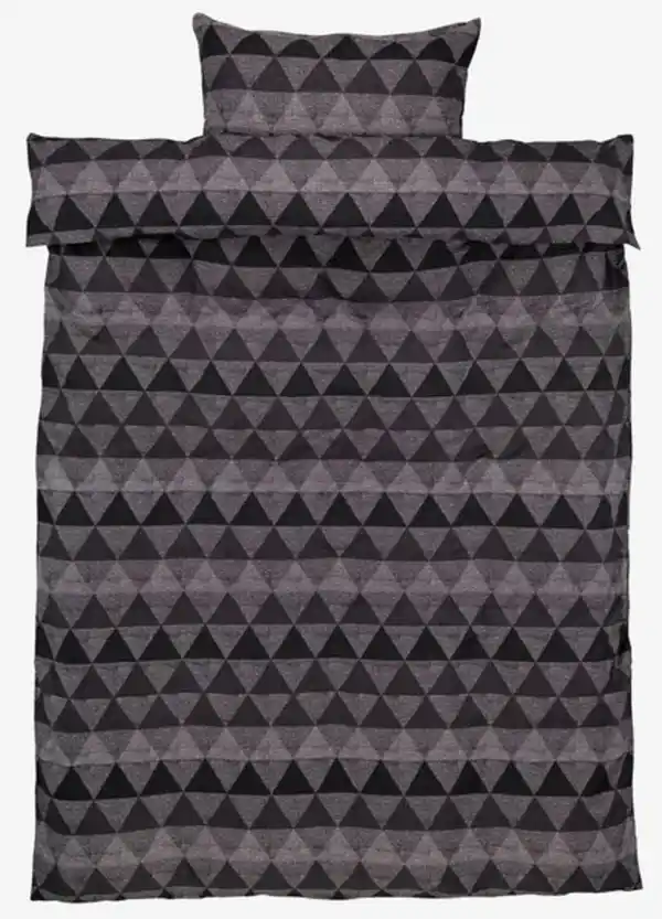 Bild 1 von Seersucker-Bettwäsche EMMY 135x200 grau