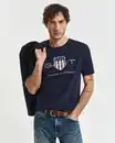Bild 1 von Gant T-Shirt REG ARCHIVE SHIELD SS T-SHIRT mit Logodruck auf der Brust, Blau