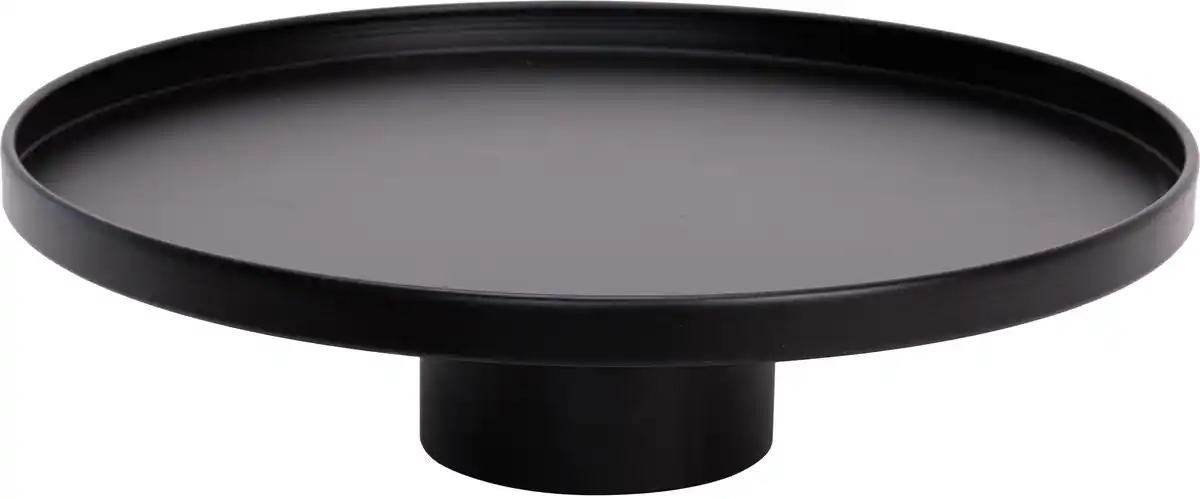 Bild 1 von TrendLine Deko Eisen Tablett Ø 38 x 10 cm schwarz