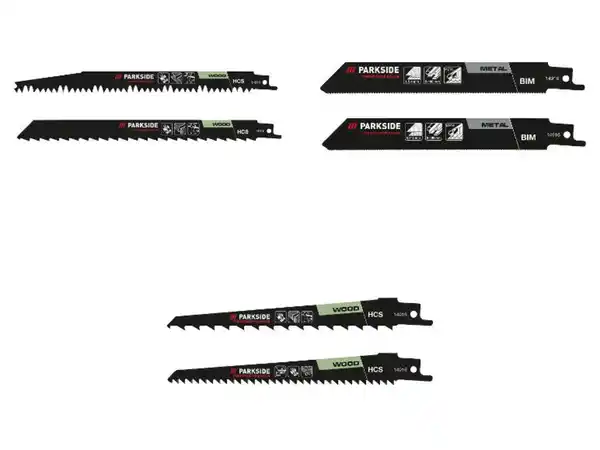 Bild 1 von PARKSIDE PERFORMANCE® Säbelsägeblatt-Set »PFSZP 3 A1«, 2 Stück