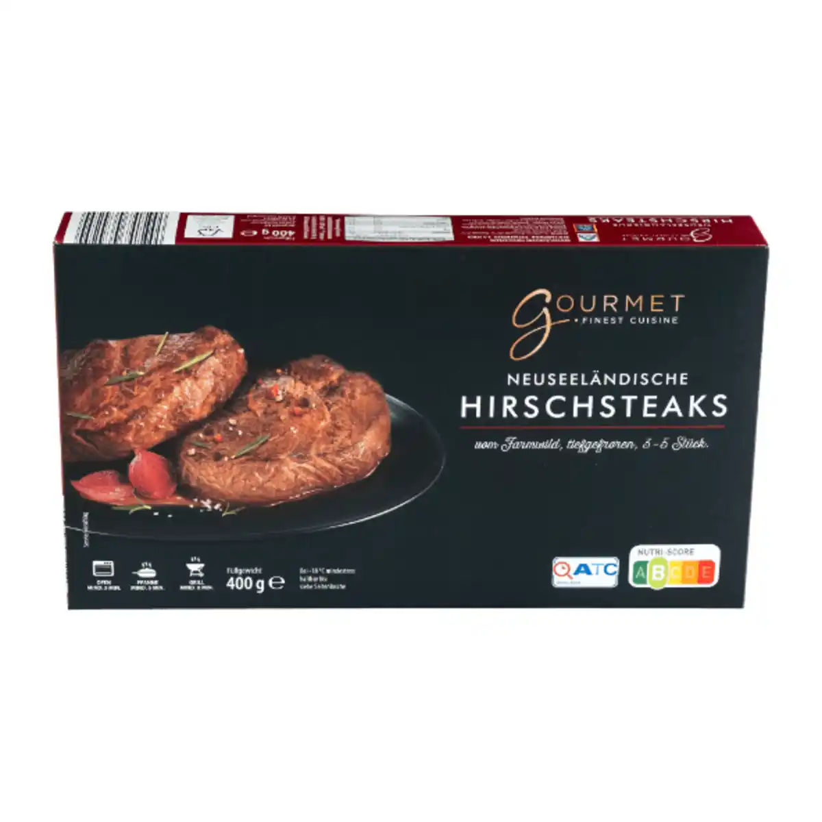 Bild 2 von GOURMET FINEST CUISINE Neuseeländische Hirschsteaks 400g