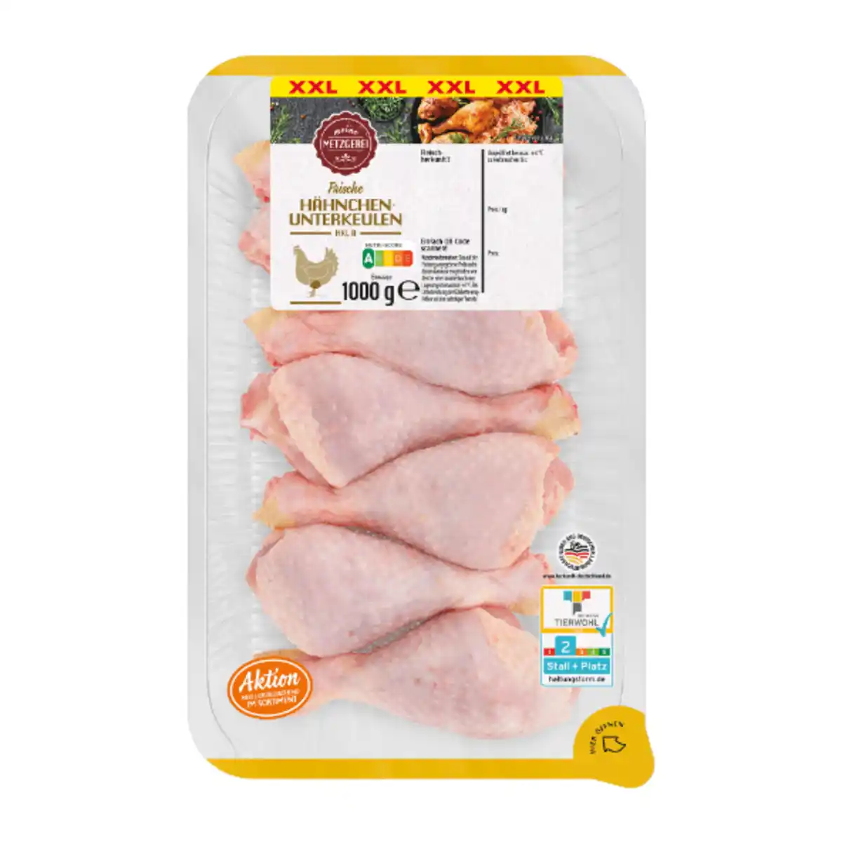 Bild 2 von MEINE METZGEREI Hähnchen-Unterkeulen XXL 1kg