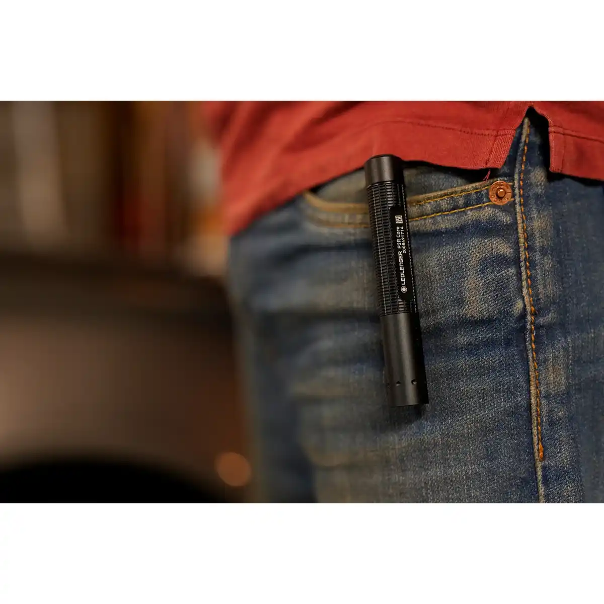 Bild 4 von LED-Taschenlampe »P2R Core«, ØxL: 15 x 103 mm, 120 Lumen, 65 m Leuchtweite, schwarz