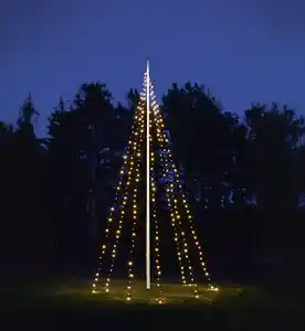 6mLichterkette für 5-6m Fahnenmast 210LEDs