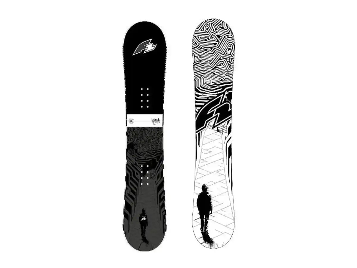Bild 1 von F2 Black Deck mit Bindung Sonic Pro- Snowboard Set