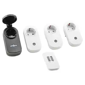 toom Funksteckdosenadapter-Set 5-teilig