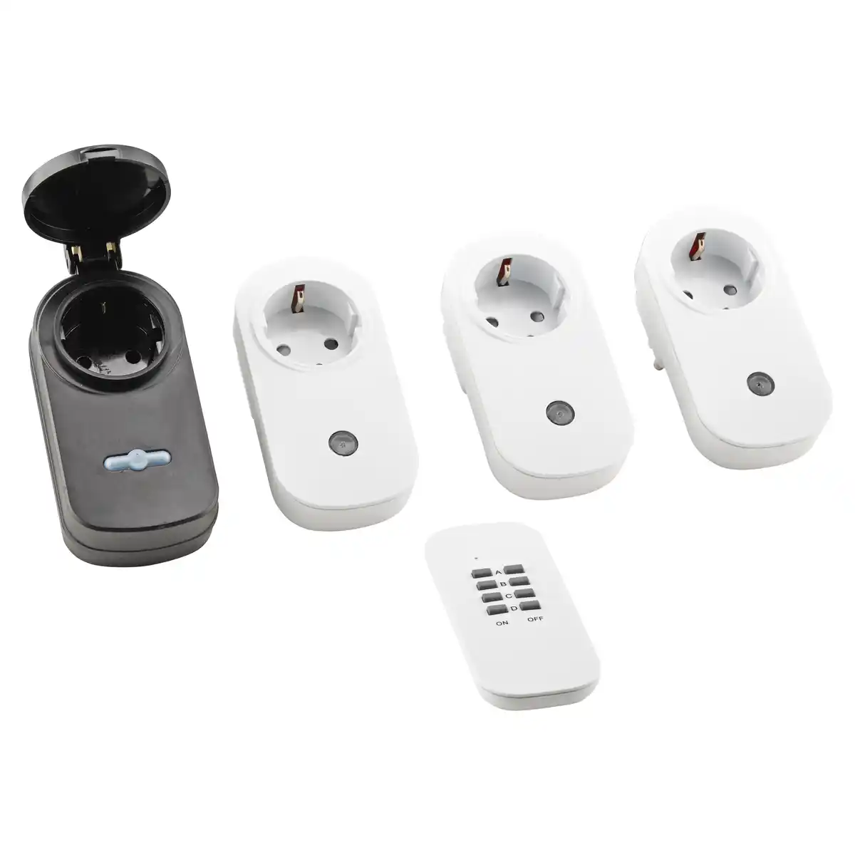 Bild 1 von toom Funksteckdosenadapter-Set 5-teilig