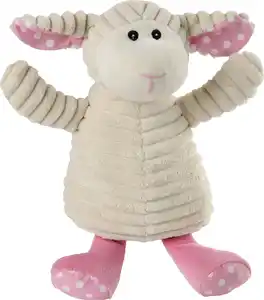 Warmies Pure Wärmekuscheltier Schaf Pünktchen beige/rosa