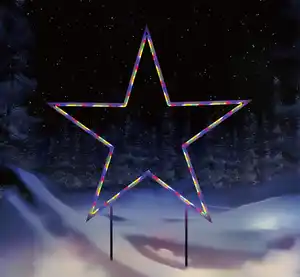 TrendLine LED Stecker Stern Ø 90 x 109 cm warmweiß