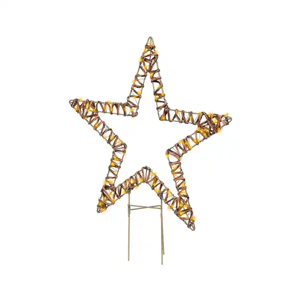 Bild 1 von LED-Stableuchte »Stern«, warmweiß, für außen geeignet