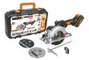 Bild 1 von Worx Akku Kreissäge WX531 20 V inkl. 2 Ah Akku & Ladegerät