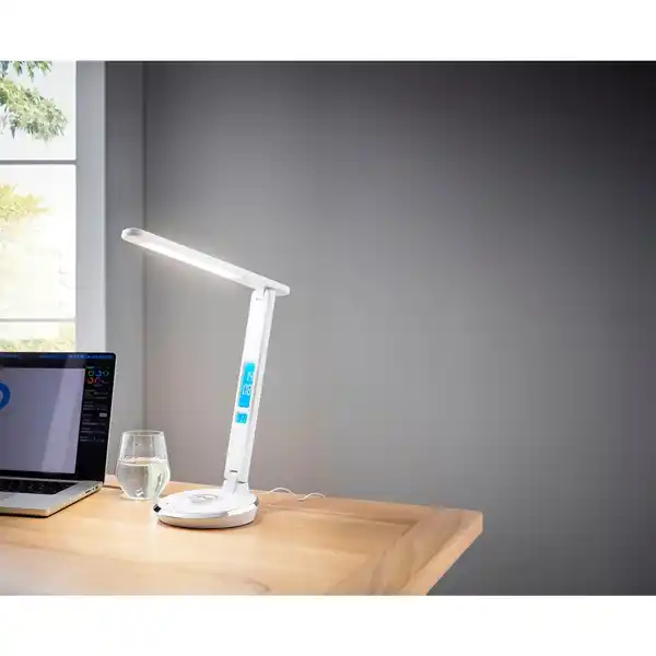 Bild 3 von CASAYA LED-Tischlampe »TORSBY«, 5,3 w, 700 lm, weiß, H: 45 cm, Ladestation
