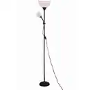 Bild 1 von toom Stehleuchte 'Charlotta' Metall schwarz 175 x Ø 25 cm