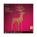 Bild 2 von Weihnachtsfigur, Rentier, 1320 Lichter, warmweiß