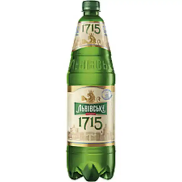 Bild 1 von Ukrainisches Bier "LVIV 1715" hell, pasteurisiert, 4,5% vol.