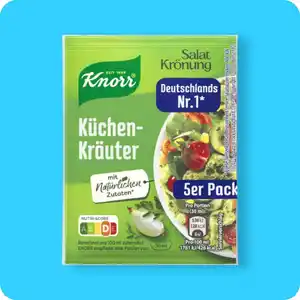 KNORR®  Salatkrönung, Verschiedene Sorten
