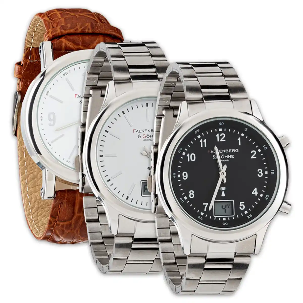 Bild 1 von Falkenberg & Söhne Funk-Armbanduhr