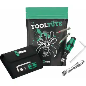 WERA Werkzeugset »Tooltüte«, 9 Teile + Tasche