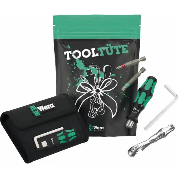 Bild 1 von WERA Werkzeugset »Tooltüte«, 9 Teile + Tasche