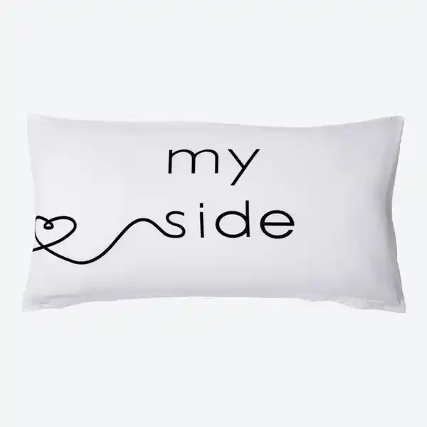 Bild 2 von Kissenbezug mit Aufdruck, 2er-Pack, ca. 40x80 cm