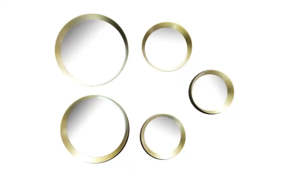 Bild 1 von Dekospiegelset Lia, goldfarbig