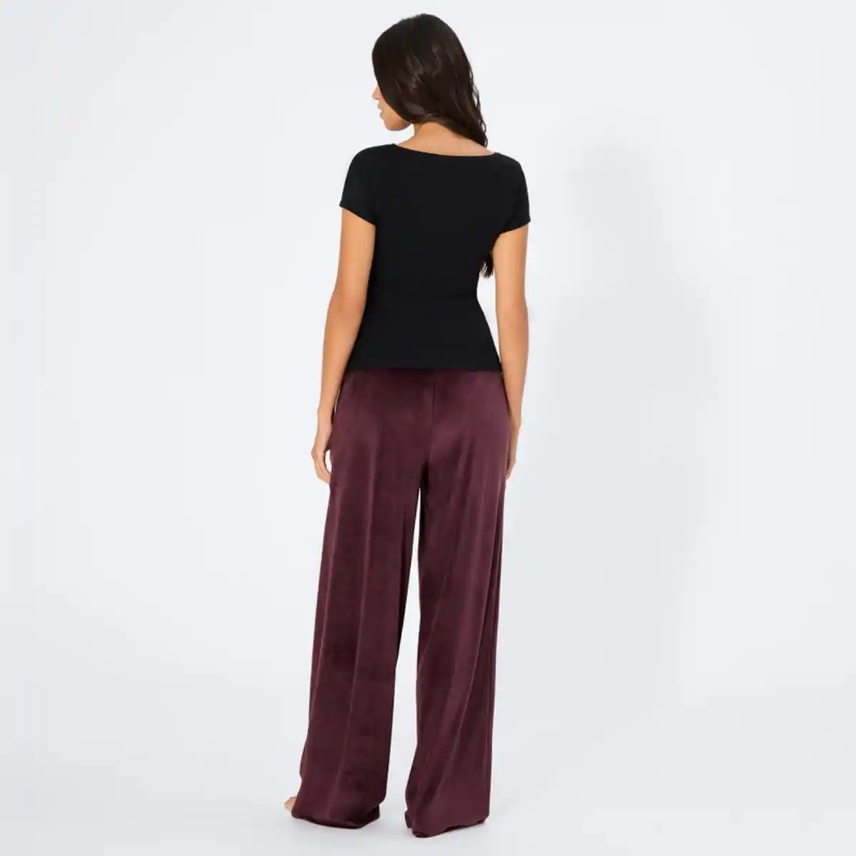 Bild 4 von Damen-Homewear-Hose aus Velours