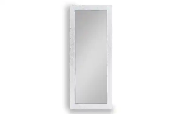 Bild 2 von Rahmenspiegel Amy, weiß/chromfarbig, 70 x 170 cm