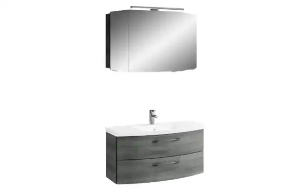 Bild 2 von Pelipal - Bad-Einrichtung Casablanca in Sangallo grau quer Nachbildung