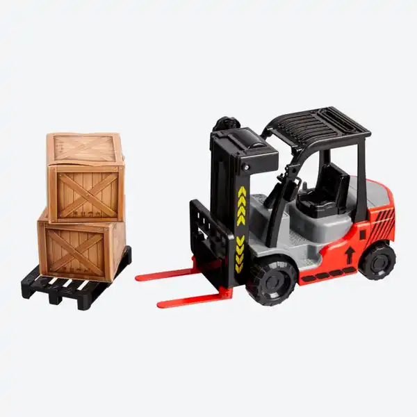 Bild 4 von Happy People Spielzeug-Gabelstapler, ca. 24 cm