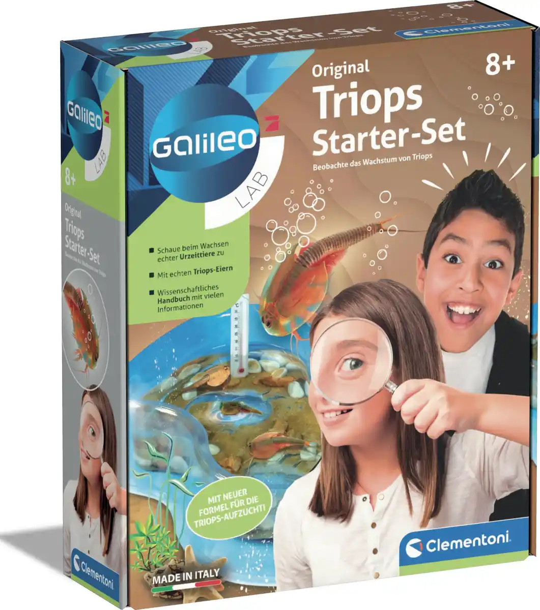 Bild 1 von Clementoni Galileo Original Triops Starter Set, 1 ml