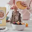 Bild 3 von IKEA 365+ Behälter, rund/Glas, 3.3 l