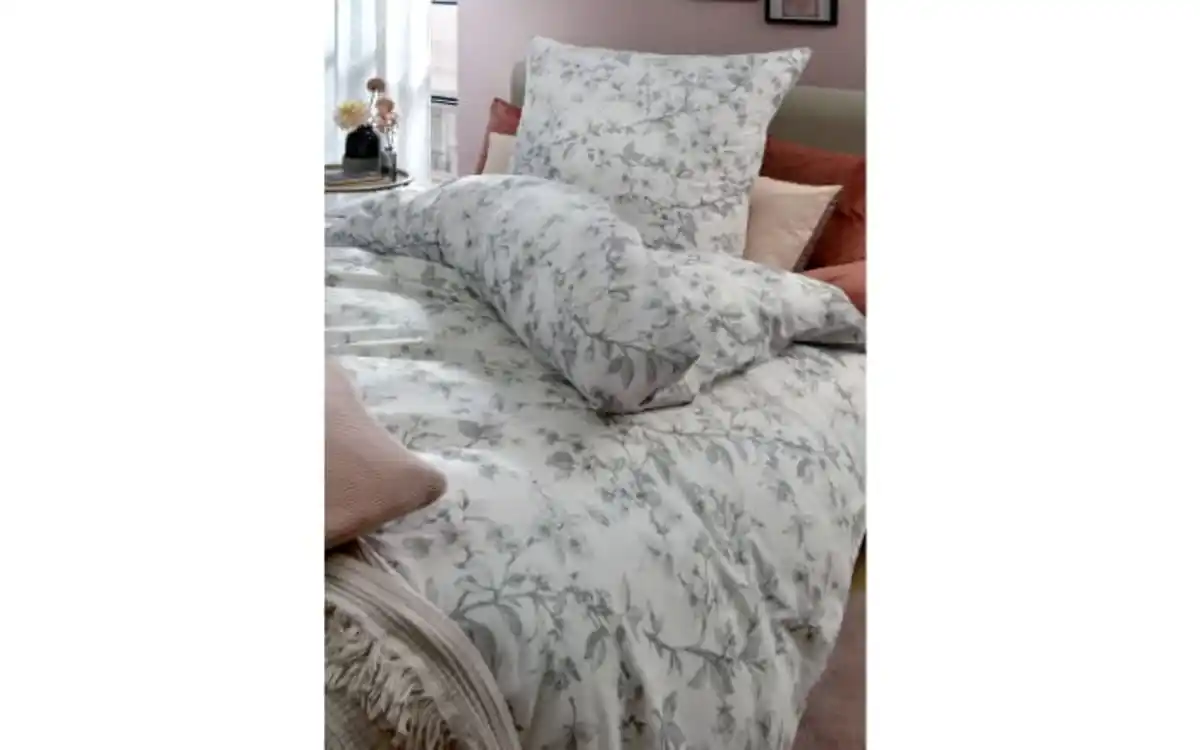 Bild 2 von Bettwäsche Matilda Satin, beige, 155 x 220 cm