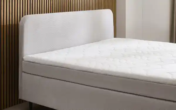 Bild 3 von Boxspringbett Villach, silber, 140 x 200 cm, inkl. Topper