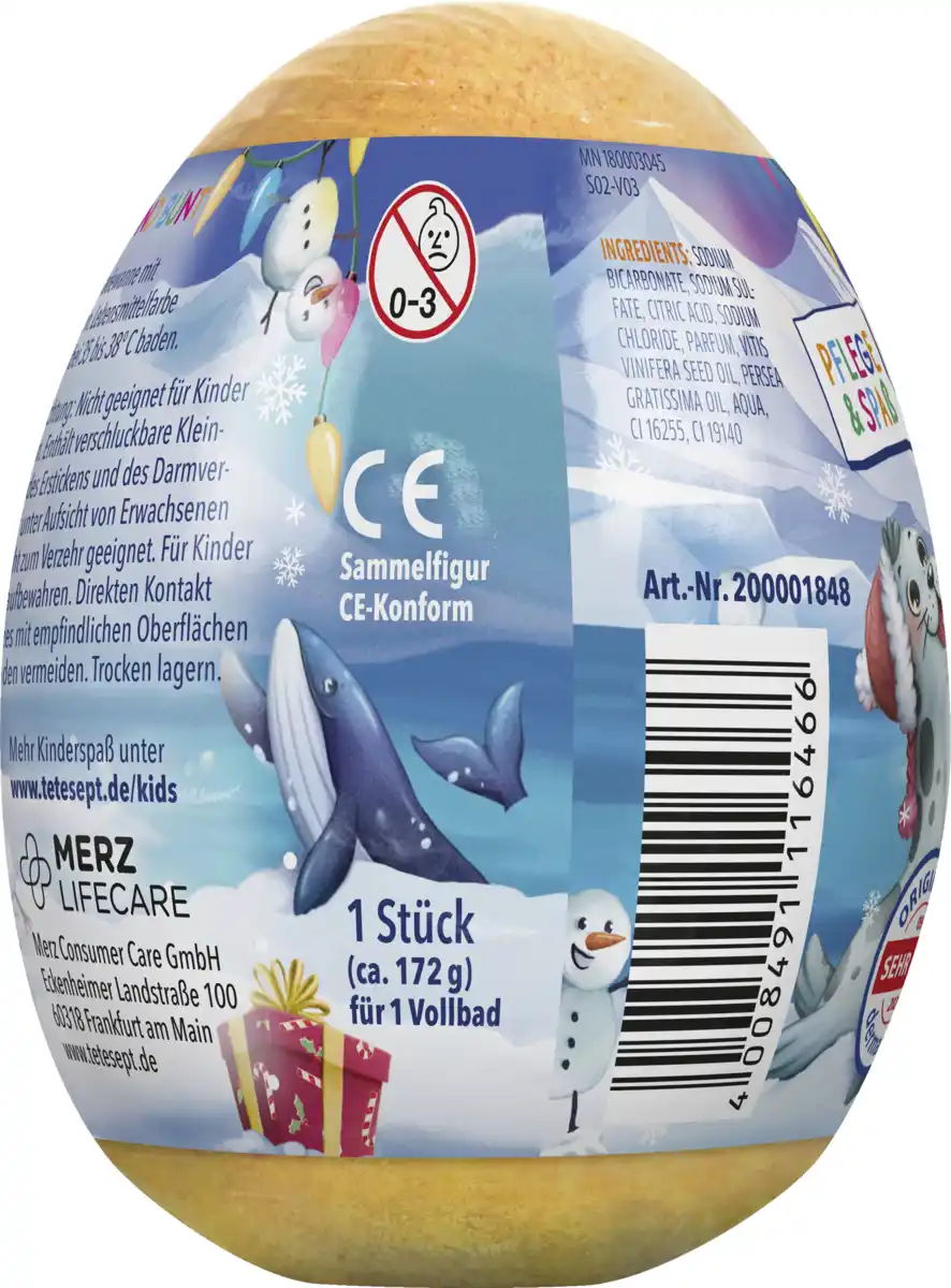 Bild 2 von tetesept Kids Badeüberraschung Polar Weihnacht