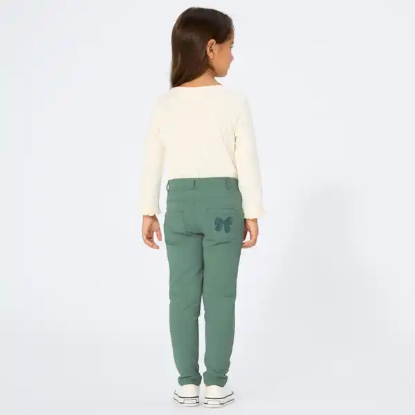 Bild 4 von Kinder-Mädchen-Sweatleggings mit elastischem Bund