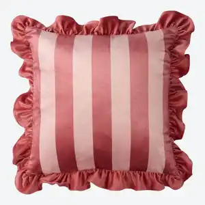 Dekokissenhülle aus Samt, ca. 40x40 cm