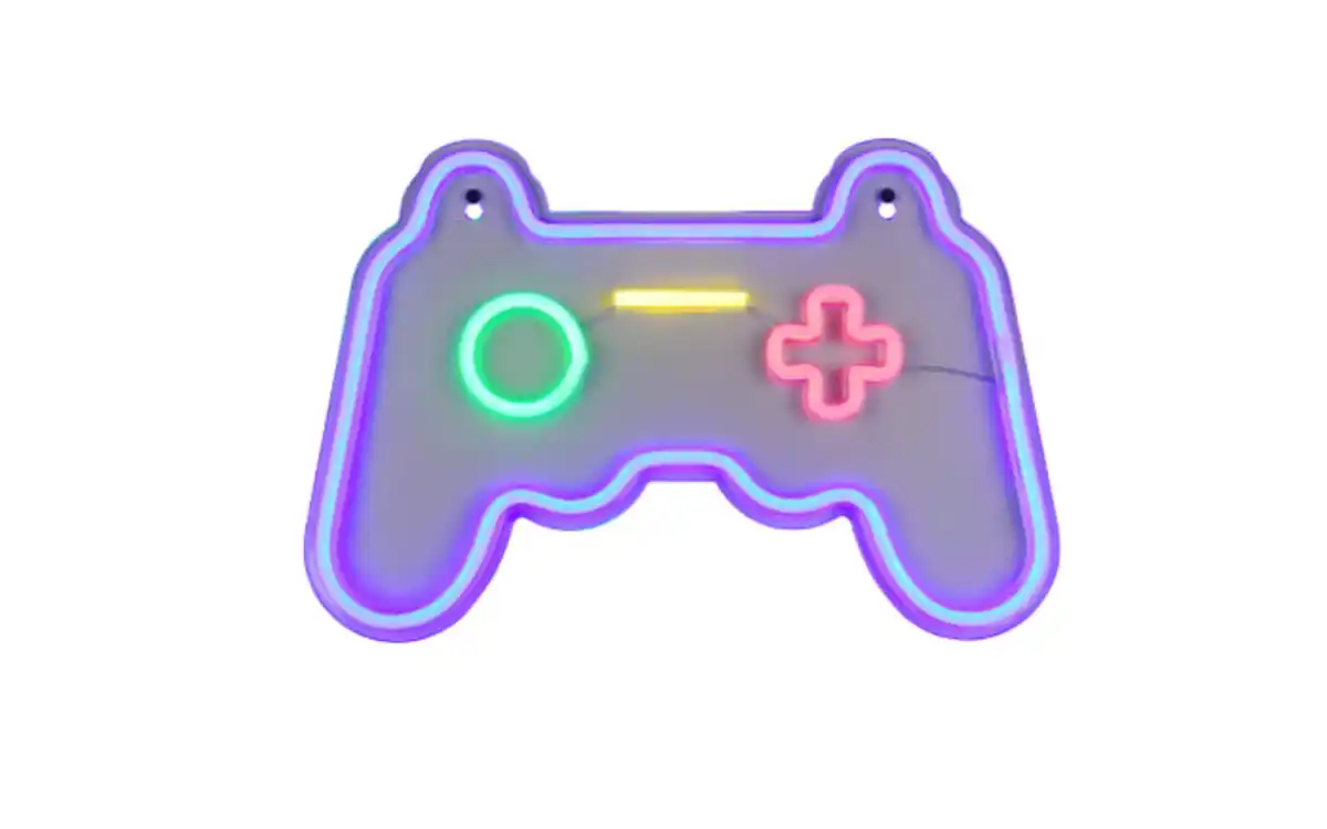 Bild 2 von Wandleuchte Gamer, mehrfarbig/weiß