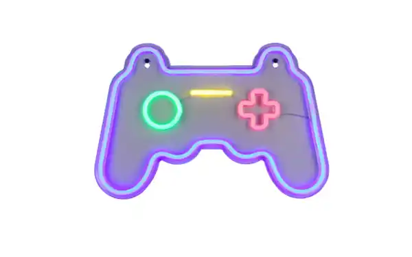 Bild 2 von Wandleuchte Gamer, mehrfarbig/weiß