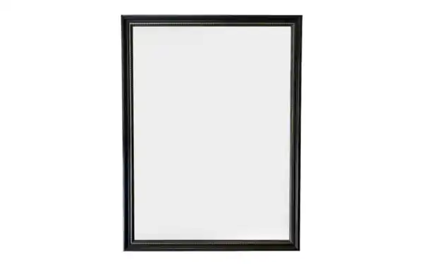 Bild 2 von Rahmenspiegel Nadine, schwarz/goldfarbig, 34 x 45 cm