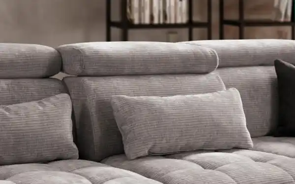 Bild 3 von Steinpol PoCo - Wohnlandschaft Carolina XC, hellgrau