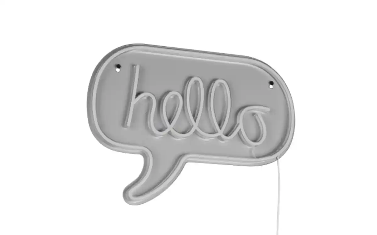 Bild 4 von Wandleuchte Hello, pink/weiß