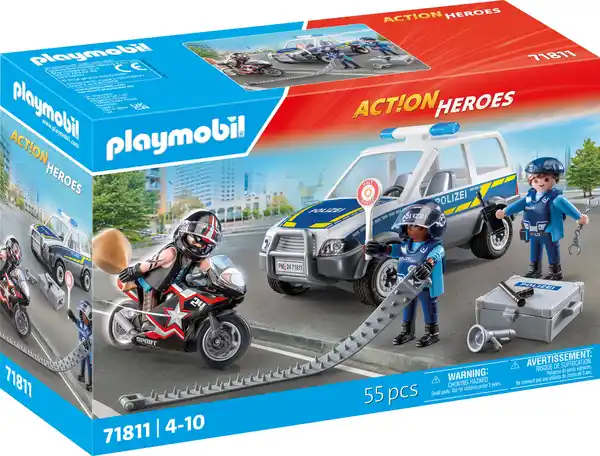 Bild 2 von Playmobil 71811 Polizei auf Verbrecherjagd