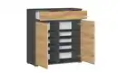 Bild 3 von Germania - Schuhschrank GW-Lissabon, Eiche-Nachbildung/anthrazit