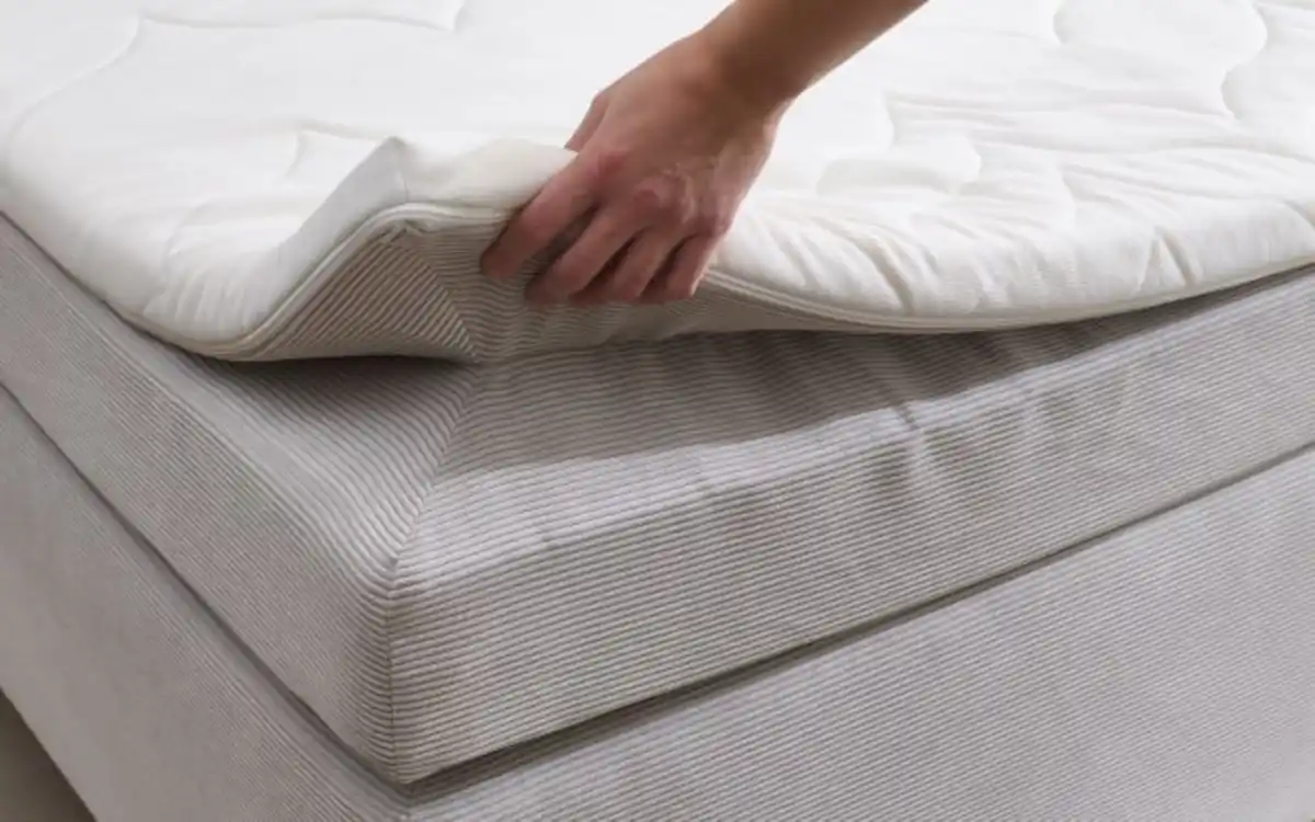 Bild 4 von Boxspringbett Villach, silber, 140 x 200 cm, inkl. Topper